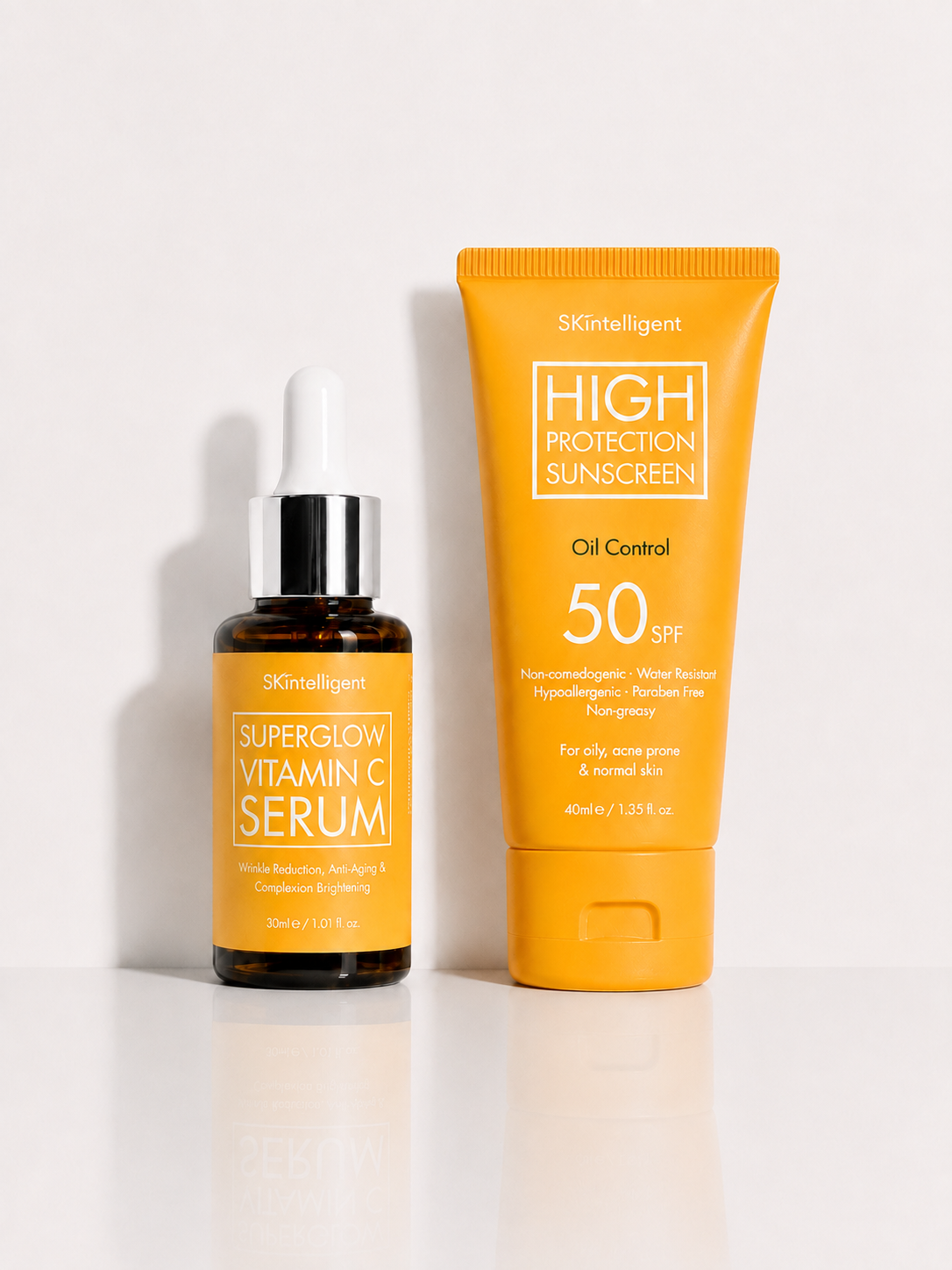 Glow & Protect Duo (For oily skin)